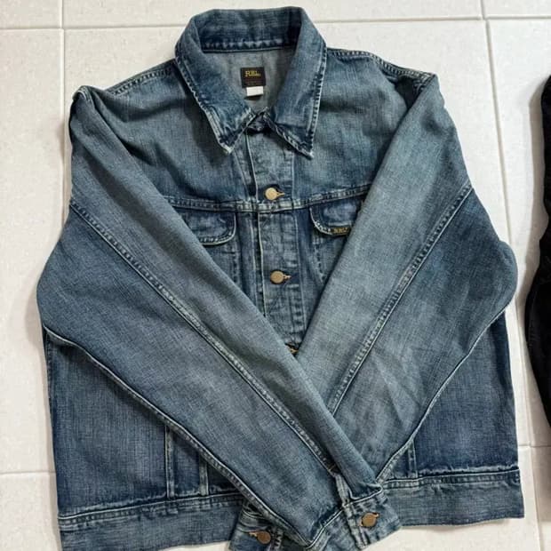 RRL Lot 271 데님 자켓 연청 XL