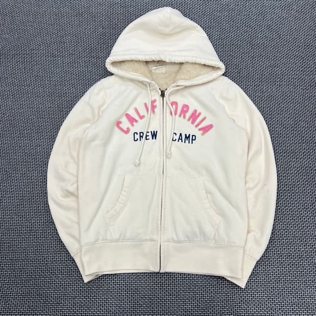 후아유 보아털 후드집업