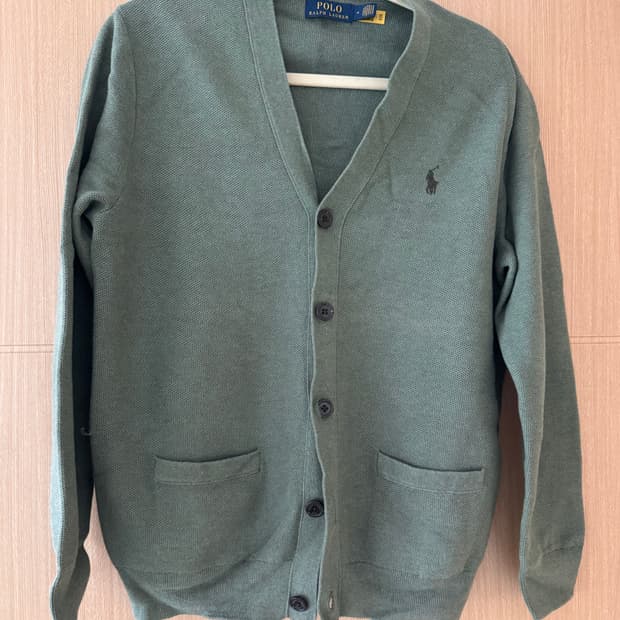 폴로 가디건 거의 새제품 랄프로렌 M