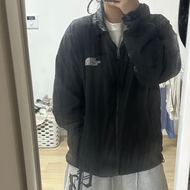 S) 노스페이스 경량패딩