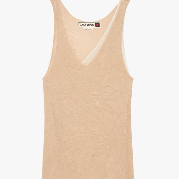 Zara SRPLS Knit top
