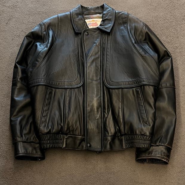 LA 레더 USA 빈티지 천연가죽 자켓 처분 