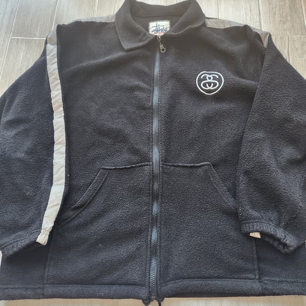 90~00s 스투시 아웃도어 후리스 집업 L