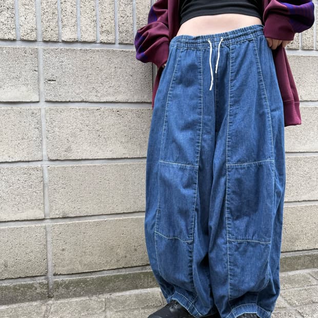 니들스 코튼 HD 벌룬팬츠