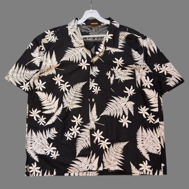 (2XL)USA 하와이안 반팔셔츠 