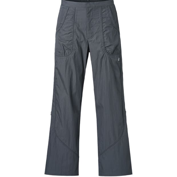 Coyseio zipper line pants grey