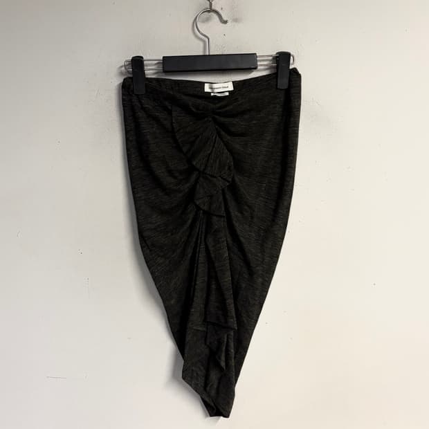 ISABEL MARANT ETOILE draped ruffle skirt