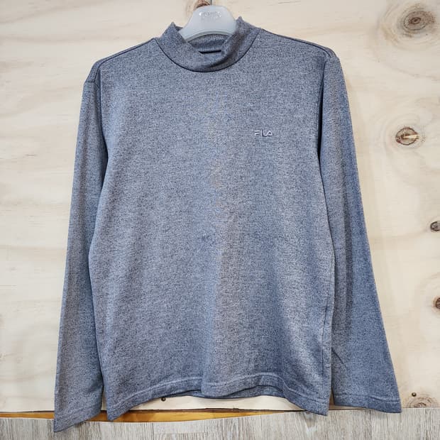 522)휠라 FILA 반목폴라 기모 긴팔티