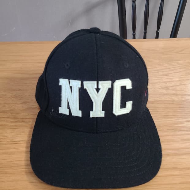 [정품] 쇼트 NYC (Schott) 울 블렌드 성조기 스냅백 
