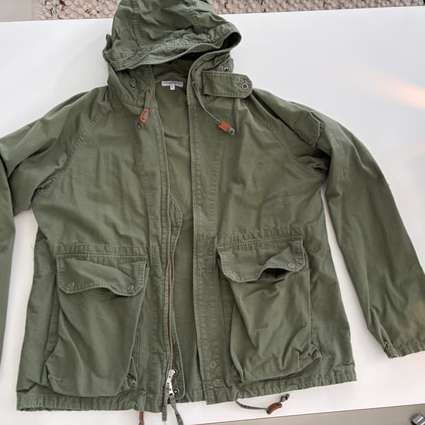 엔지니어가먼트 후드 야상 / L