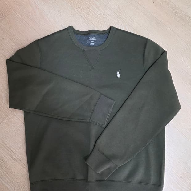 폴로랄프로렌 맨투맨 카키 M