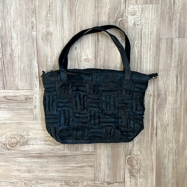 ROSE BUD 램스킨 숄더 백 