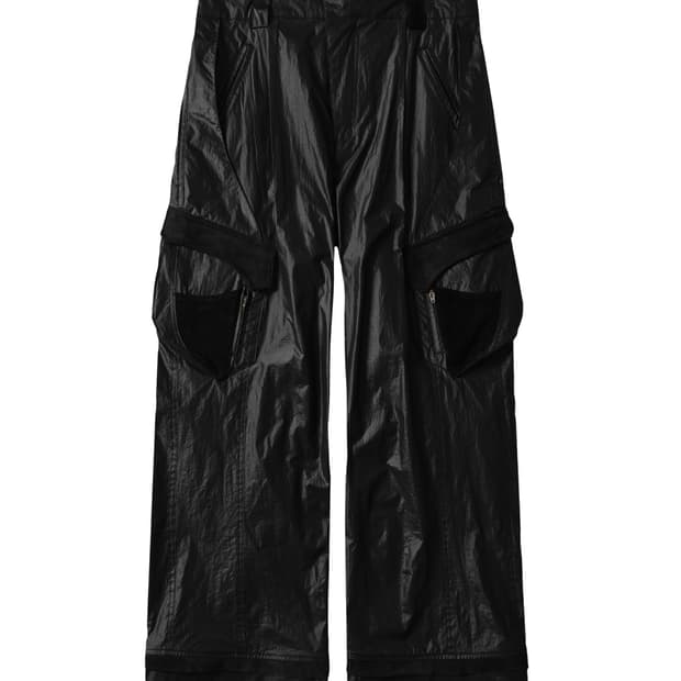 EP.7 04 TROUSERS GLOSSY BLACK