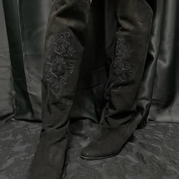 발렌시아가 샘플 부츠