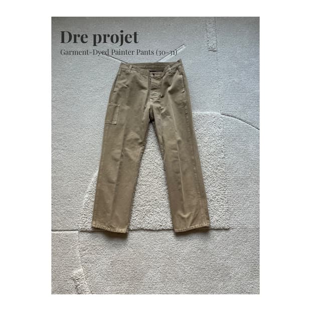 Dre projet 가먼트다잉 페인터 팬츠 (30-31)