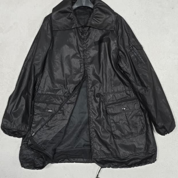 HOMMA 블랙 후드 야상 점퍼 3