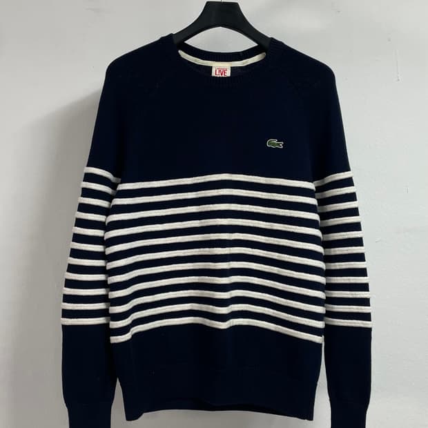 라코스테 단가라 라운드 니트  (on.308)