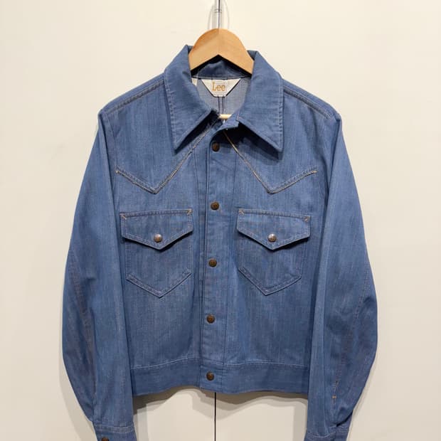 70's Lee 데님 웨스턴 자켓