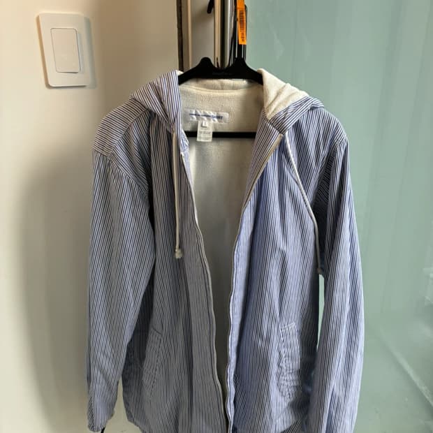 꼼데가르송 셔츠 후드집업