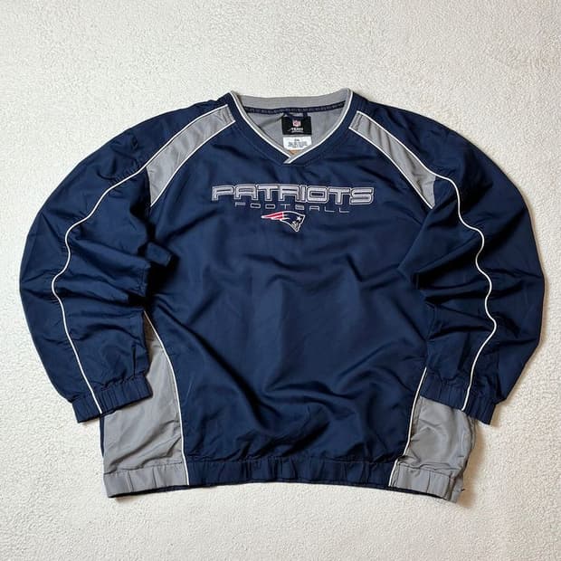 NFL 뉴잉글랜드 패트리어츠 바람막이 웜업 PN7074