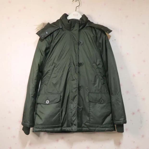 띠어리 여성44 패딩점퍼 구제렐라wc552