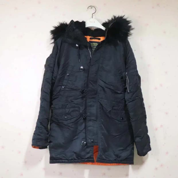 알파인더스트리 남성95~100 패딩점퍼 구제렐라wc721