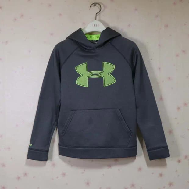 언더아머 아동140cm 기모후드티 구제렐라so243