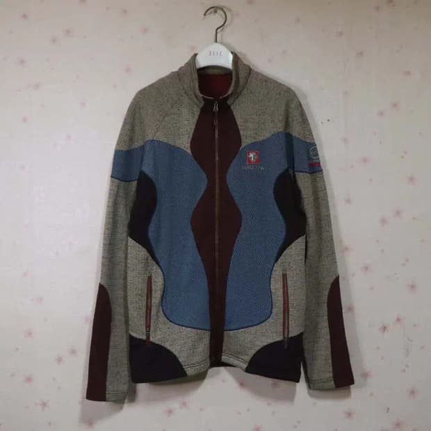 블랙야크 남성100 기모짚업 구제렐라so279