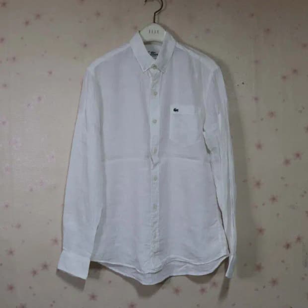 라코스테 남성95 린넨셔츠 구제렐라so336