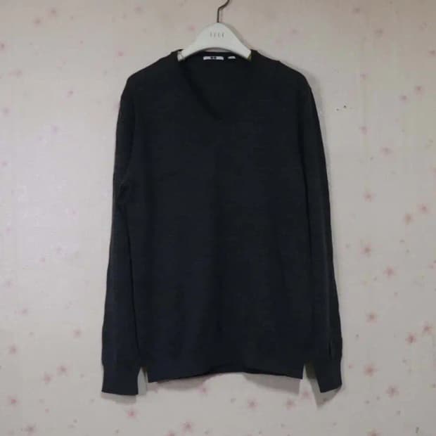 유니클로 남성100 추동니트 구제렐라so341