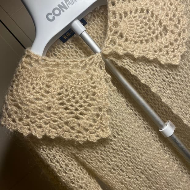 EGOIST 레이스 롱 가디건 FREE