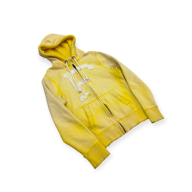 아베크롬비 피치 후드집업 옐로우