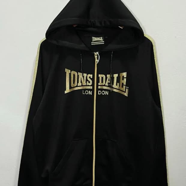 *무료배송* 론즈데일 갸루 후드집업 골드 블랙