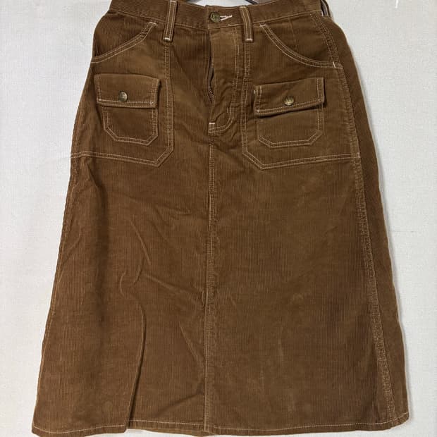 lee 리 제팬  코듀로이스커트
