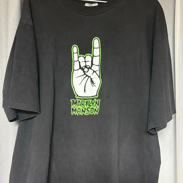 1995 마릴린 맨슨 OG 밴드티