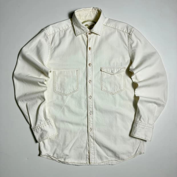 Selected 00's JAPAN 더블포켓 스티치 코튼 셔츠 R2773