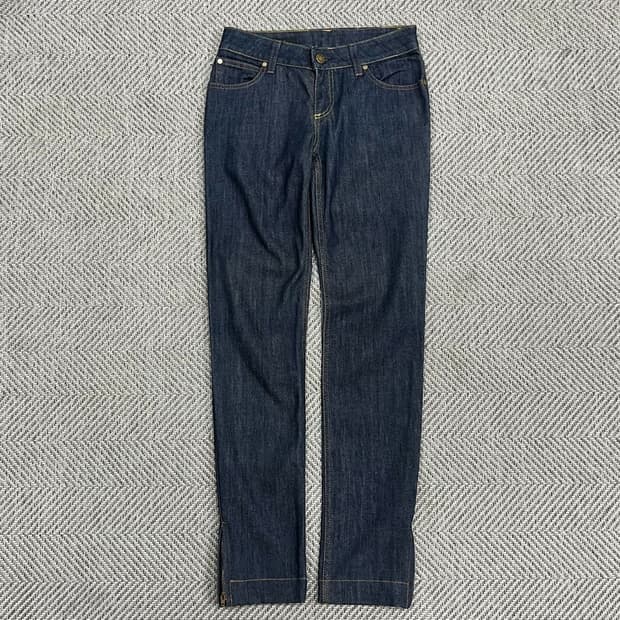 구찌 포켓로고 생지 데님 팬츠 + 명품감정서 v0971 