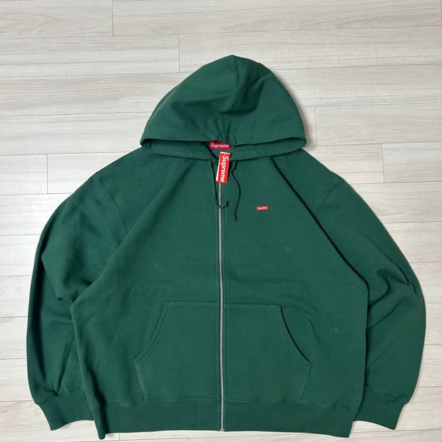 (XL) 슈프림 스몰박스로고 후드집업-25ss