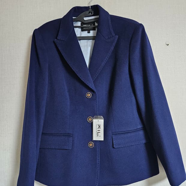 울100% 세미 네이비자켓 새상품