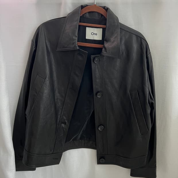 [미착용] Ore signature leather JK 오어 시그니처 레