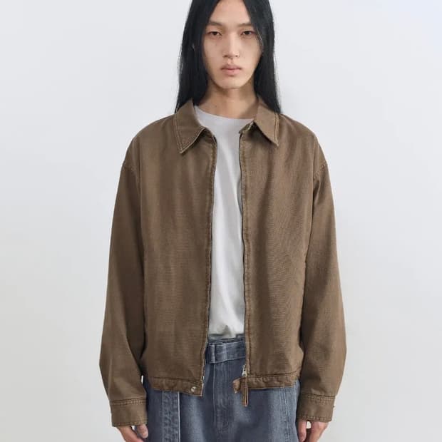 인사일런스 워시드 스윙탑 자켓