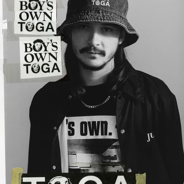 토가 아카이브 X BOY'S OWN 버킷 햇 블랙 L사이즈