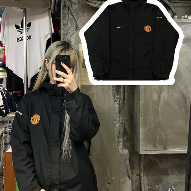 나이키 점퍼 블랙 M  #csz1043