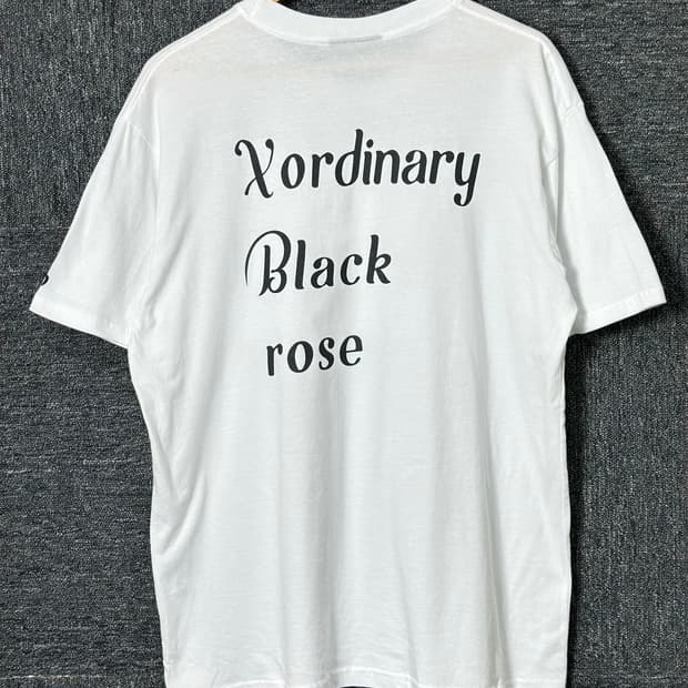 X:ORDINARY Black rose 티셔츠 50