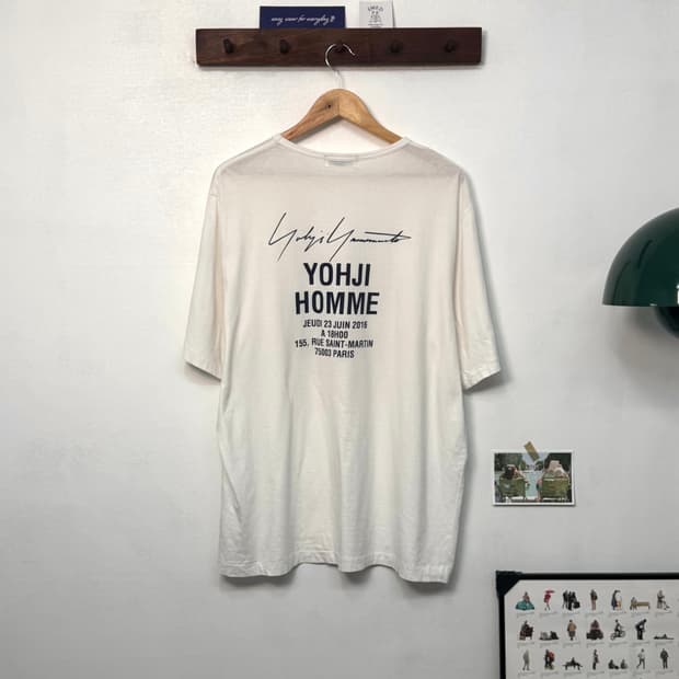 Yoji Yamamoto T-shirt/T117