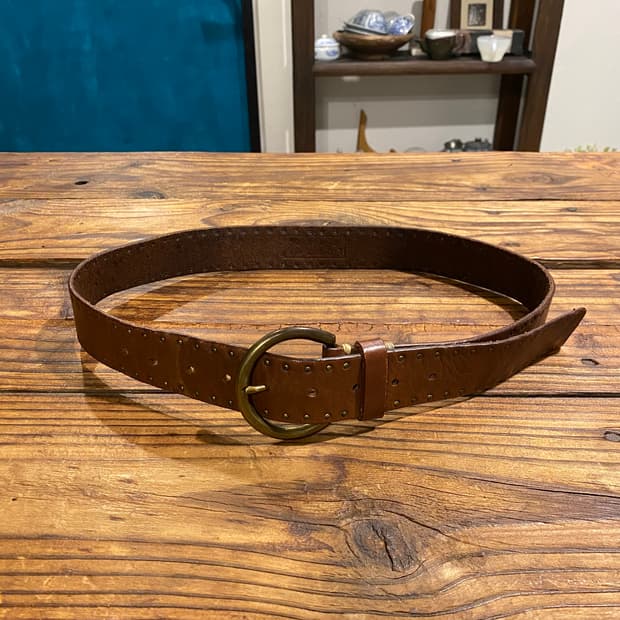 빈티지 웨스턴 가죽 벨트 (015)