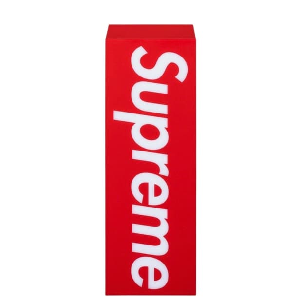 슈프림 박스로고 램프 레드 