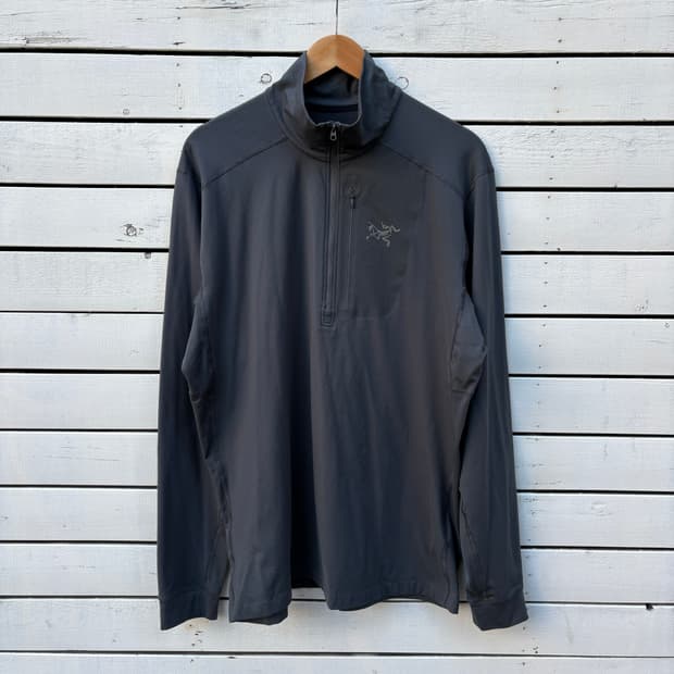 Arcteryx 아크테릭스 기모 반집업 풀오버