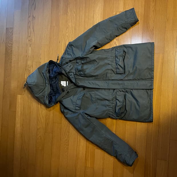 미다(일본 빈티지) 왁싱 자켓 (카키색) 