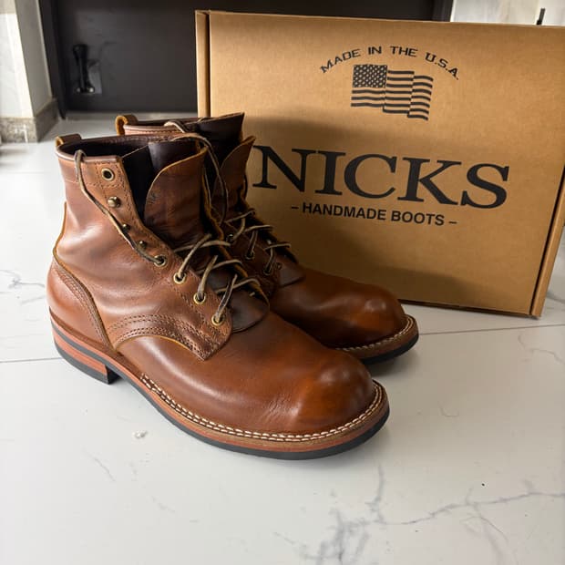 [9.5E, 275-280] Nicks 닉스 팔콘 부츠 화이츠 부츠